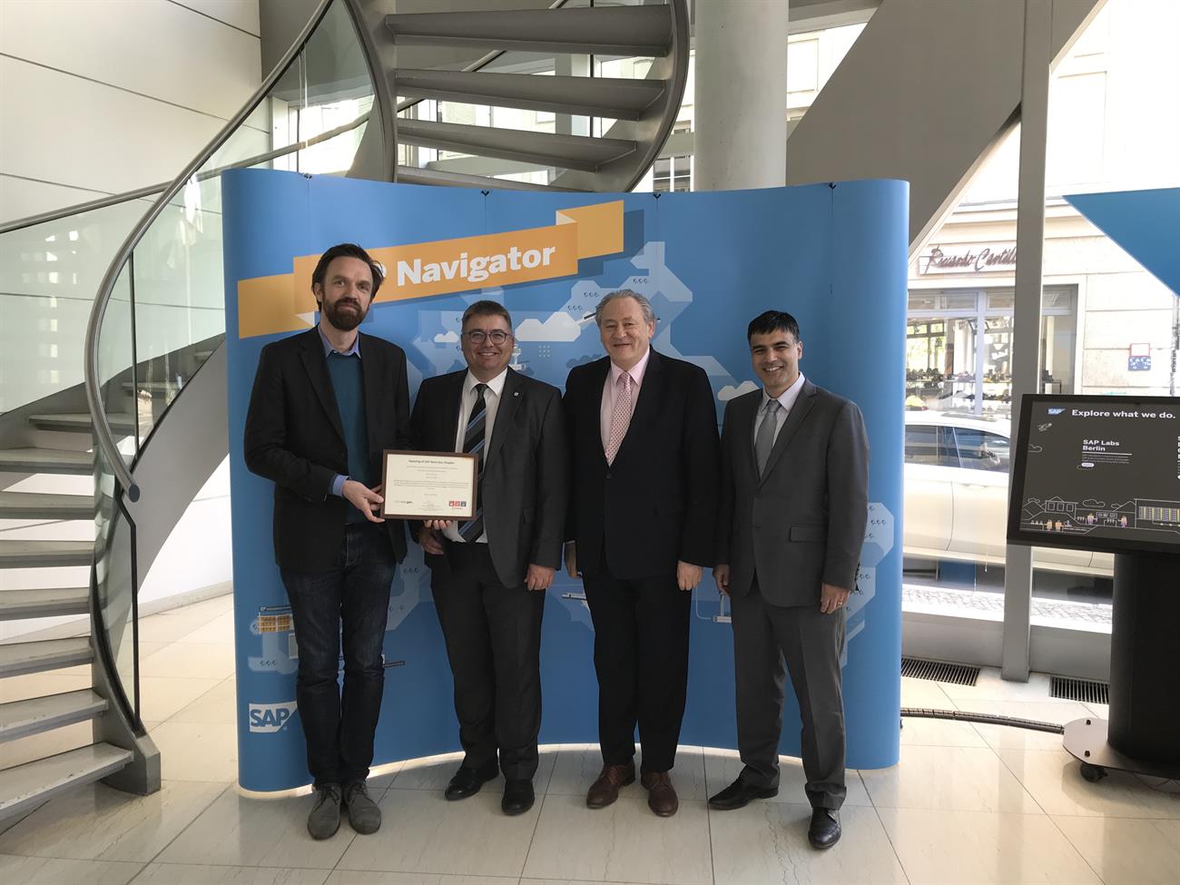 erp4students and THB receive "SAP Next-Gen Chapter for S/4HANA" award